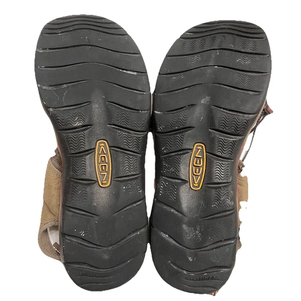 Keen Sandals Mens US 14 Hiking Kanyon Waterproof Leather Beige Trail Outdoor
